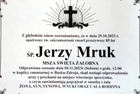 Zmarł Jerzy Mruk